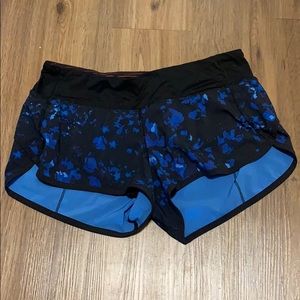 Blue LuLu Lemon Shorts